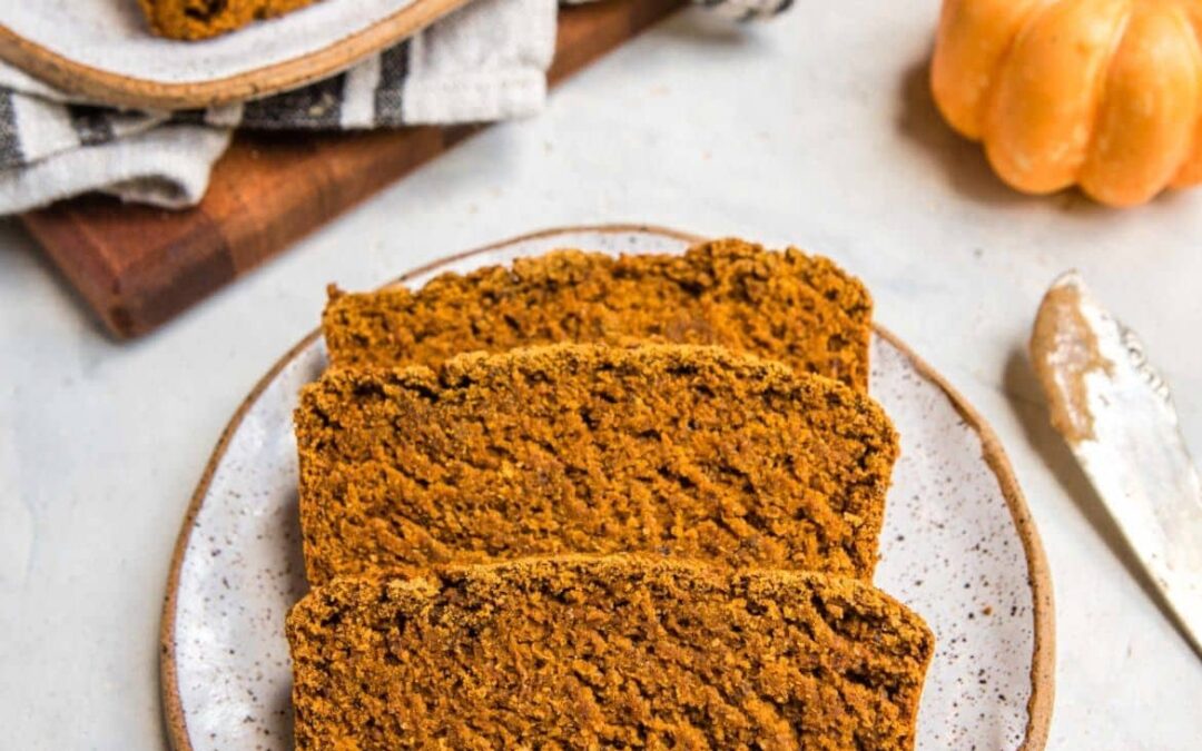 Pan de Calabaza Vegano￼